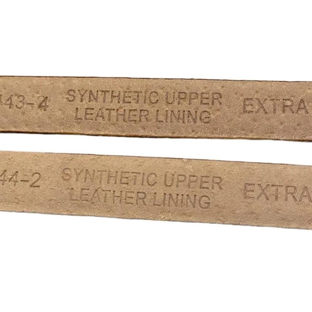 Two Thin Metallic Belts Silver Gold - X-Large